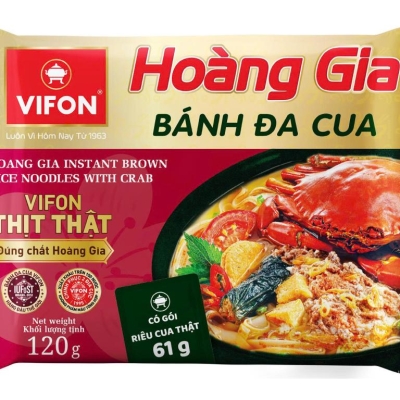 Hoàng Gia Vifon - Bánh đa cua 120gr
