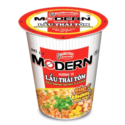 Mì ly Modern Lẩu Thái Tôm 65gr