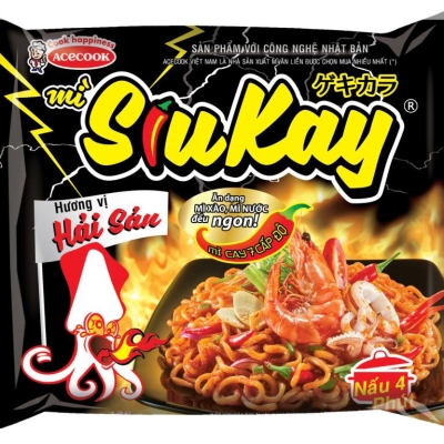 Mì gói siukay vị hải sản 128gr