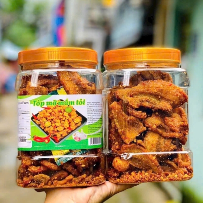 Tóp mỡ mắm tỏi