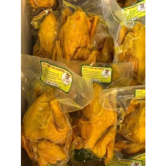 Gà ủ muối Thu Hương 1kg2-1kg3/1con