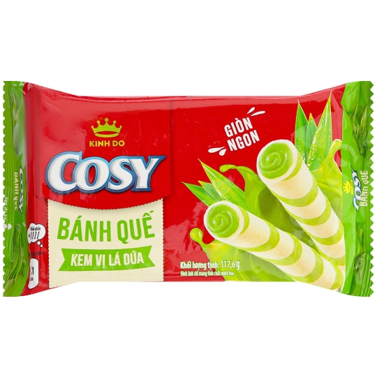 Bánh Quế Cosy Vị Lá Dứa