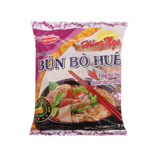 Hằng nga bún bò huế 75gr