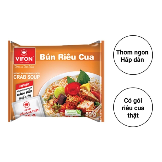 Bún riêu cua Vifon