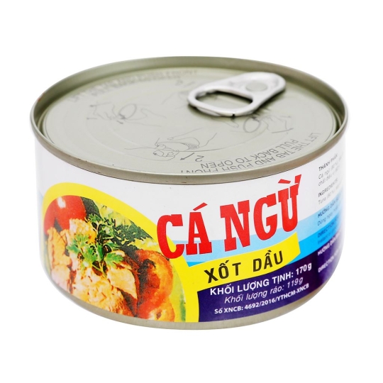 Cá ngừ sốt dầu vissan