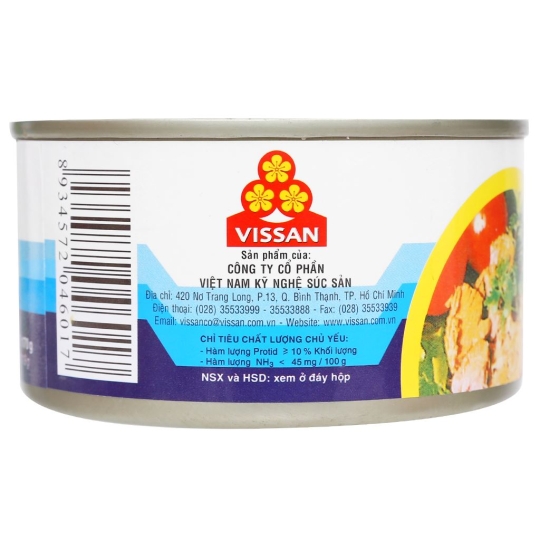 Cá ngừ sốt dầu vissan