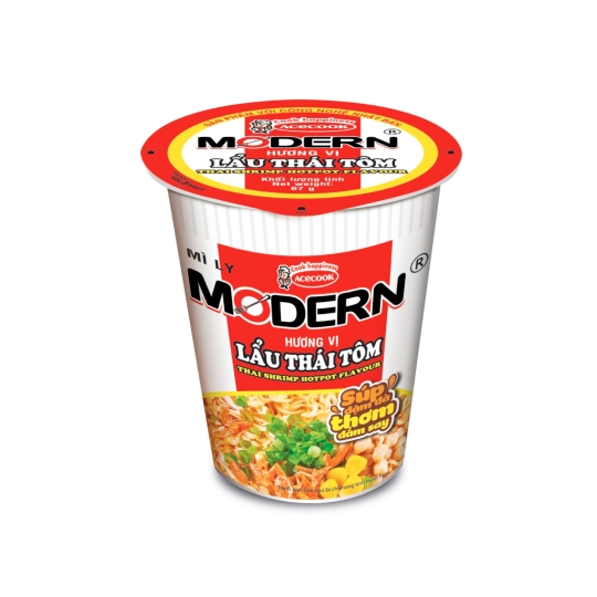 Mì ly Modern Lẩu Thái Tôm 65gr