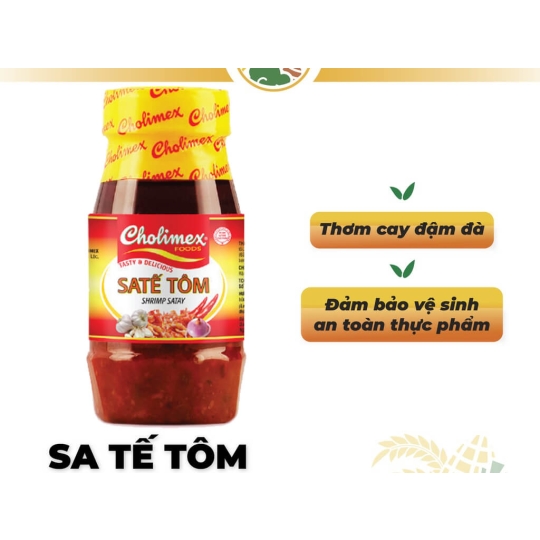 Sate tôm cholimex 90gr