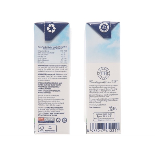 Sữa TH Việt Quất