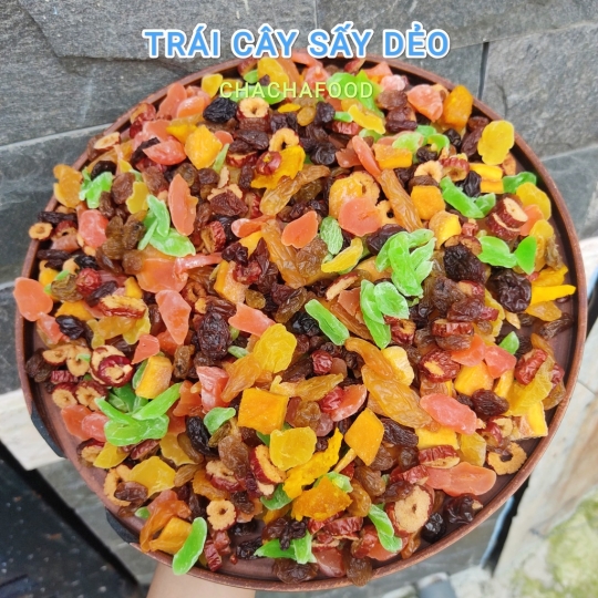 Trái cây sấy dẻo bi 500g 