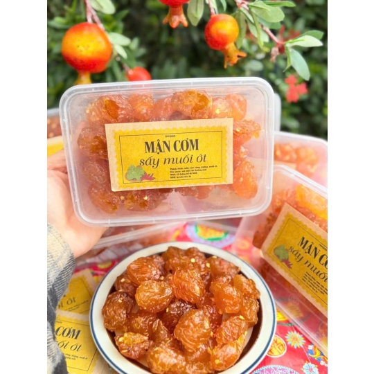 Mận cơm sấy muối ớt 500g 