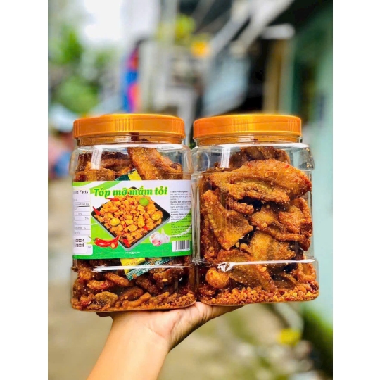 Tóp mỡ mắm tỏi