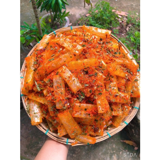 Bánh tráng cuộn tôm hành 500g 